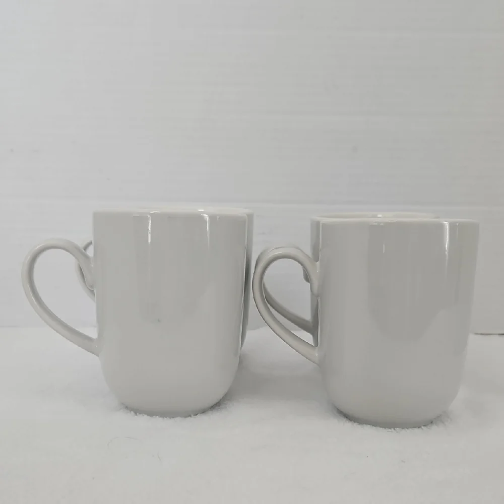 Crate&Barrel Graeden Simon Stevens Discontinued Classic Taupe Gray Mug Set of 4